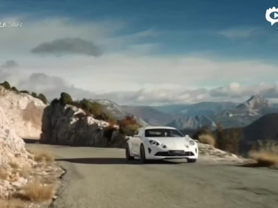 2016 Alpine Vision show car - footage