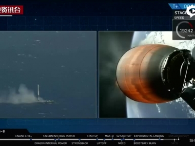 SpaceX成功实现海上回收火箭