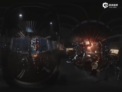 GearVR联动《复联2》的360°全景宣传片