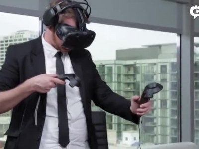 戴VR头盔持续25小时创世界纪录