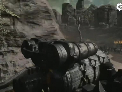 《炽焰帝国2》新兵种蒸汽战车战斗视频