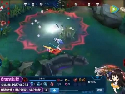 【王者荣耀半梦】王者局四杀韩信_爱我你怕了吗_标清