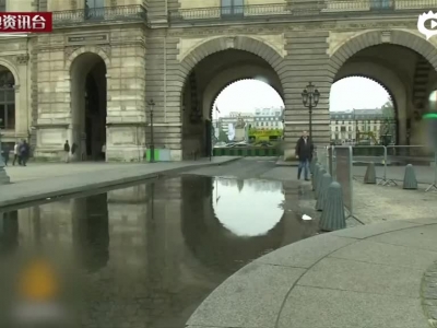 法国降暴雨卢浮宫被淹