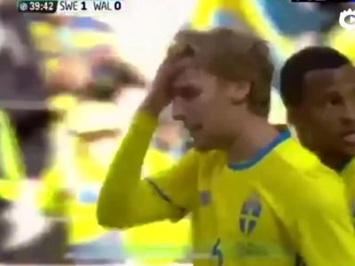 瑞典3-0完胜威尔士