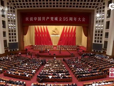 庆祝中国共产党成立95周年大会在北京举行  习近平发表重要讲话