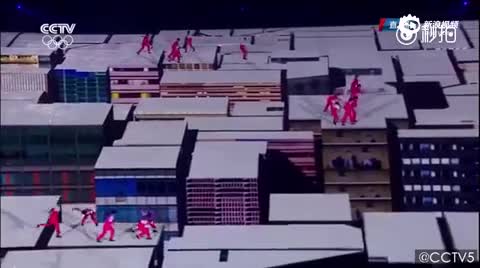 里约奥运会开幕式炫酷视频：幻影跑酷