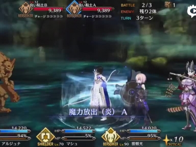 fate grand order 洞窟活动海滨初级攻略