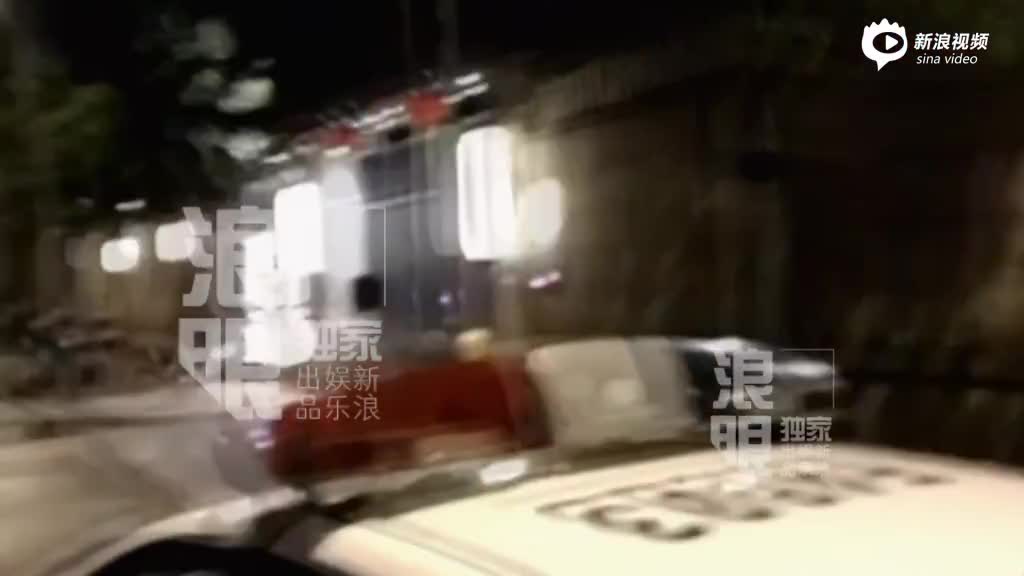 视频:独家探访乔任梁出事小区 殡仪车警车聚集