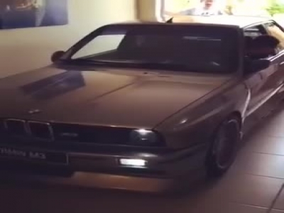 Owner Saves His BMW E30 M3 From Hurricane Matthew By Parking It Inside His House