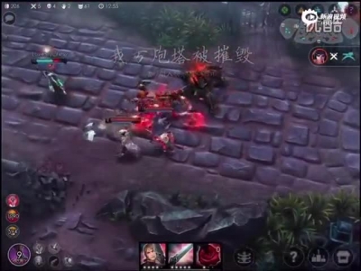 虚荣，剑客黑羽皇城PK，嗜血魔狼输出爆炸！！虚荣vainglory_高清