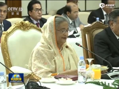 习近平同孟加拉国总理举行会谈