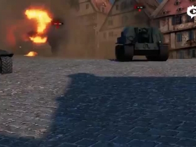 坦克世界RNG精彩镜头：卧槽！对面T95下山啦！