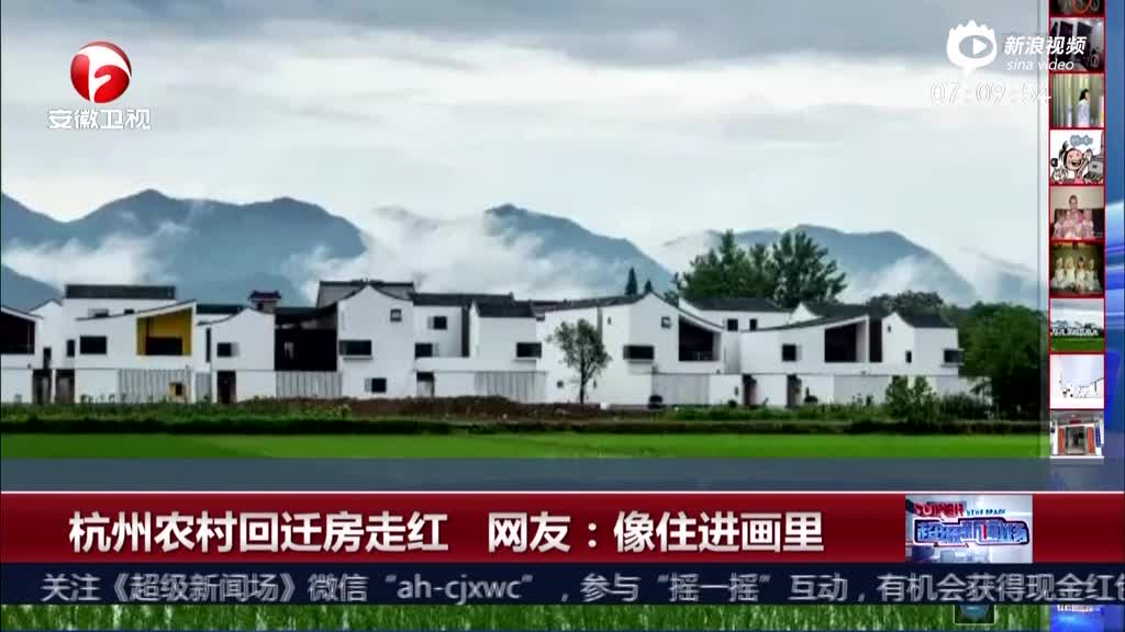 杭州农村回迁房惊呆网友：像住进吴冠中画里