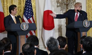 特朗普：中美友好对日本有好处