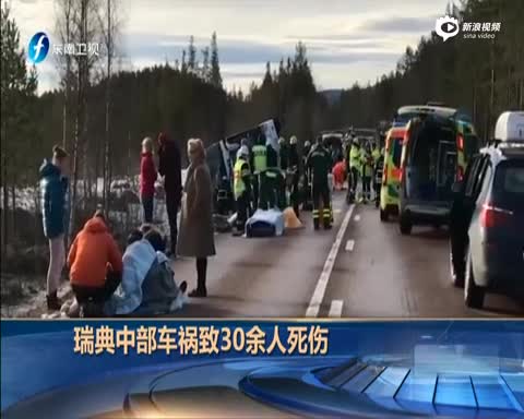 瑞典中部车祸致30余人死伤