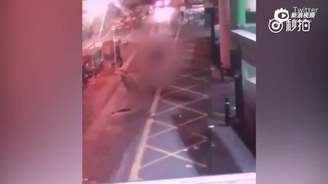 伦敦恐袭里三名袭击者被警方击毙监控视频公布 
