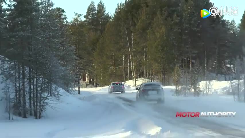 全新一代宝马3系雪地路试视频
