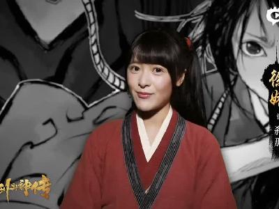 《刀劍斗神傳》徐嬌&黃曉明公測獻祝福