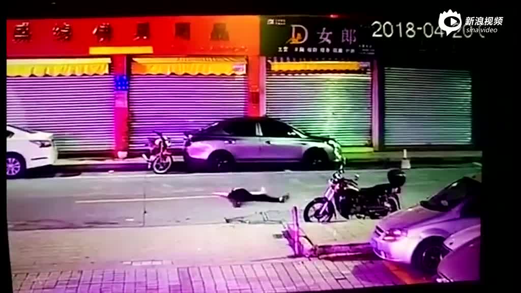 视频丨醉酒男躺倒路中央 越野车驶过将其轧死