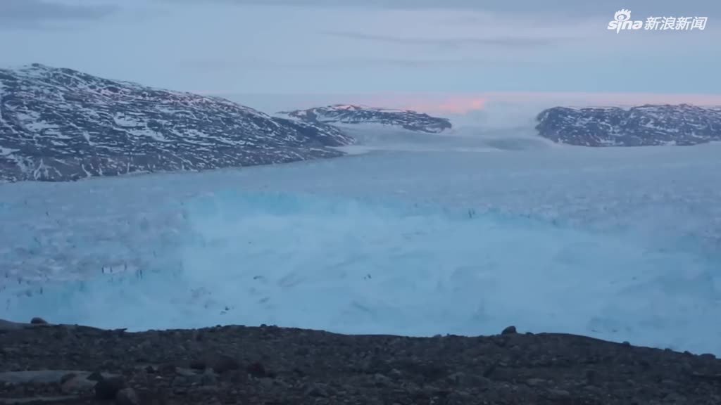 视频：现实大片！格陵兰岛六公里冰山断裂脱落