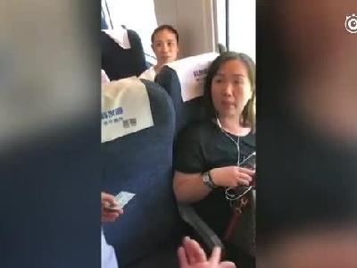 高铁又现“霸座”：女乘客称同一排没坐错，广铁公安介入调查