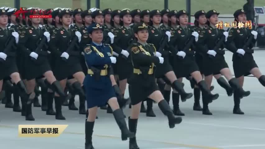 国庆阅兵女将军领队曝光含新中国首位女飞行师长