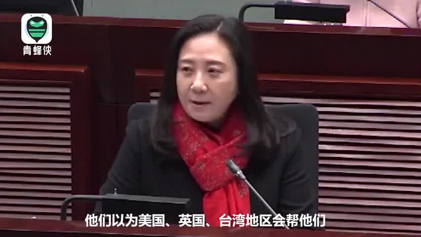 视频-乱港分子拉拢外国势力制裁香港 爱国议员：不