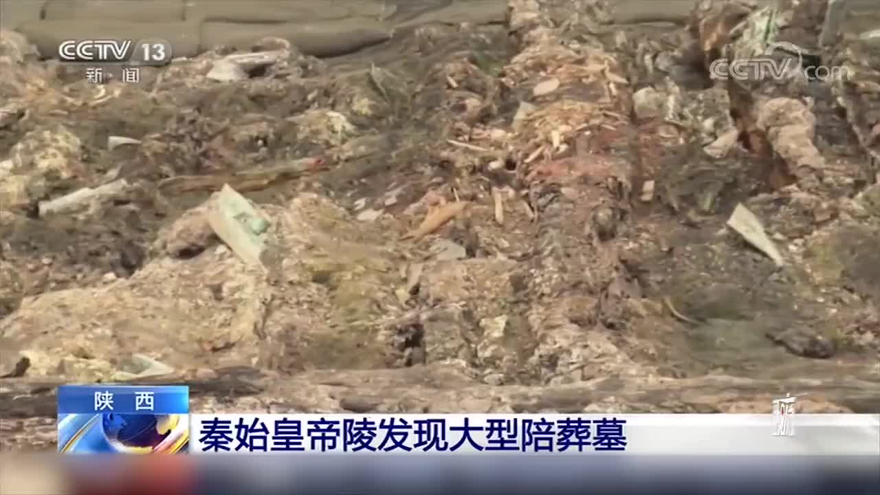 视频-精致金骆驼出土 秦始皇帝陵发现大型陪葬墓