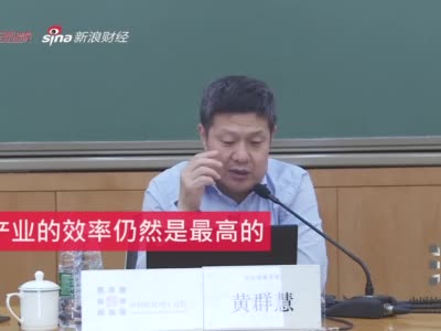 黃群慧：過快去工業化會造成經濟效率下降