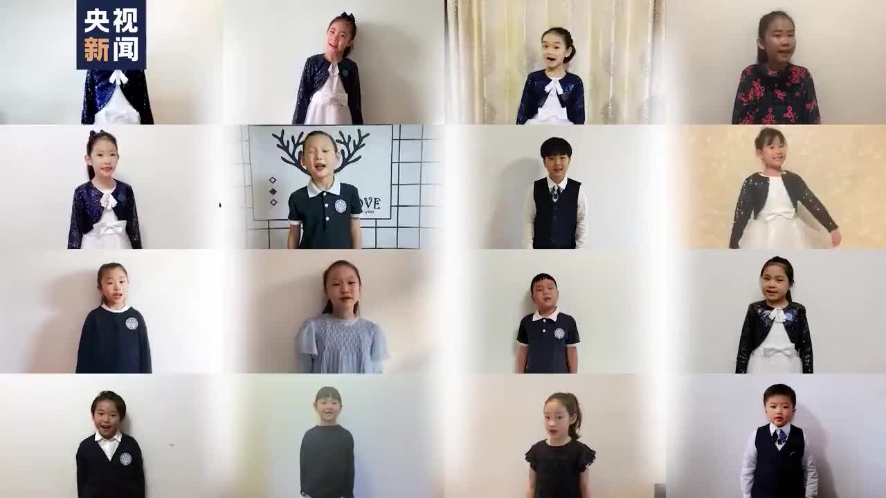 视频-天籁童声！孩子们用歌声致敬抗疫英雄