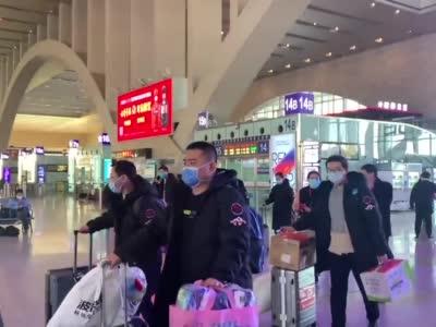 【微视频】到武汉去！河北第九批支援湖北医疗队出征