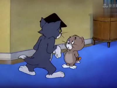 猫和老鼠:杰瑞看到小猫挨打,他直接怒了,把汤姆的尾巴