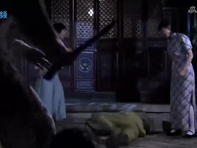 烽火铁骑:鬼子欺负姑娘,哪料下秒就被戳中要害,直接去世
