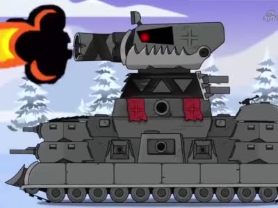 坦克世界动画kv45的战斗