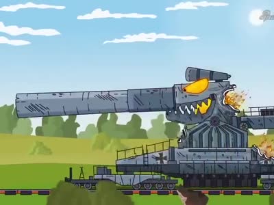 坦克世界动画:kv44坦克的最终攻击_新浪新闻