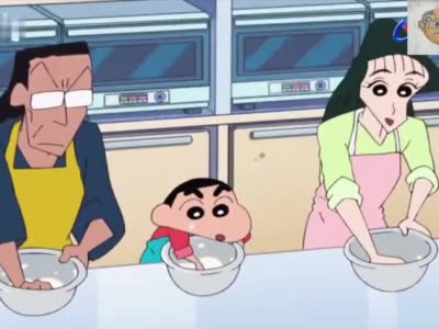 蜡笔小新:把对娜娜子的爱全都包进了饺子里