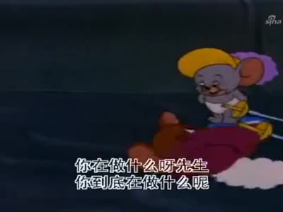 猫和老鼠小泰菲真是嘴碎杰瑞都受不了拿帽子捂住头