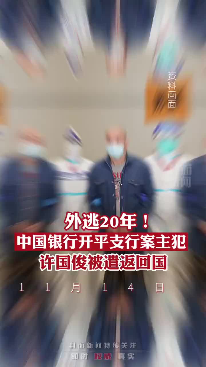 法网恢恢外逃20年职务犯罪嫌疑人许国俊归案