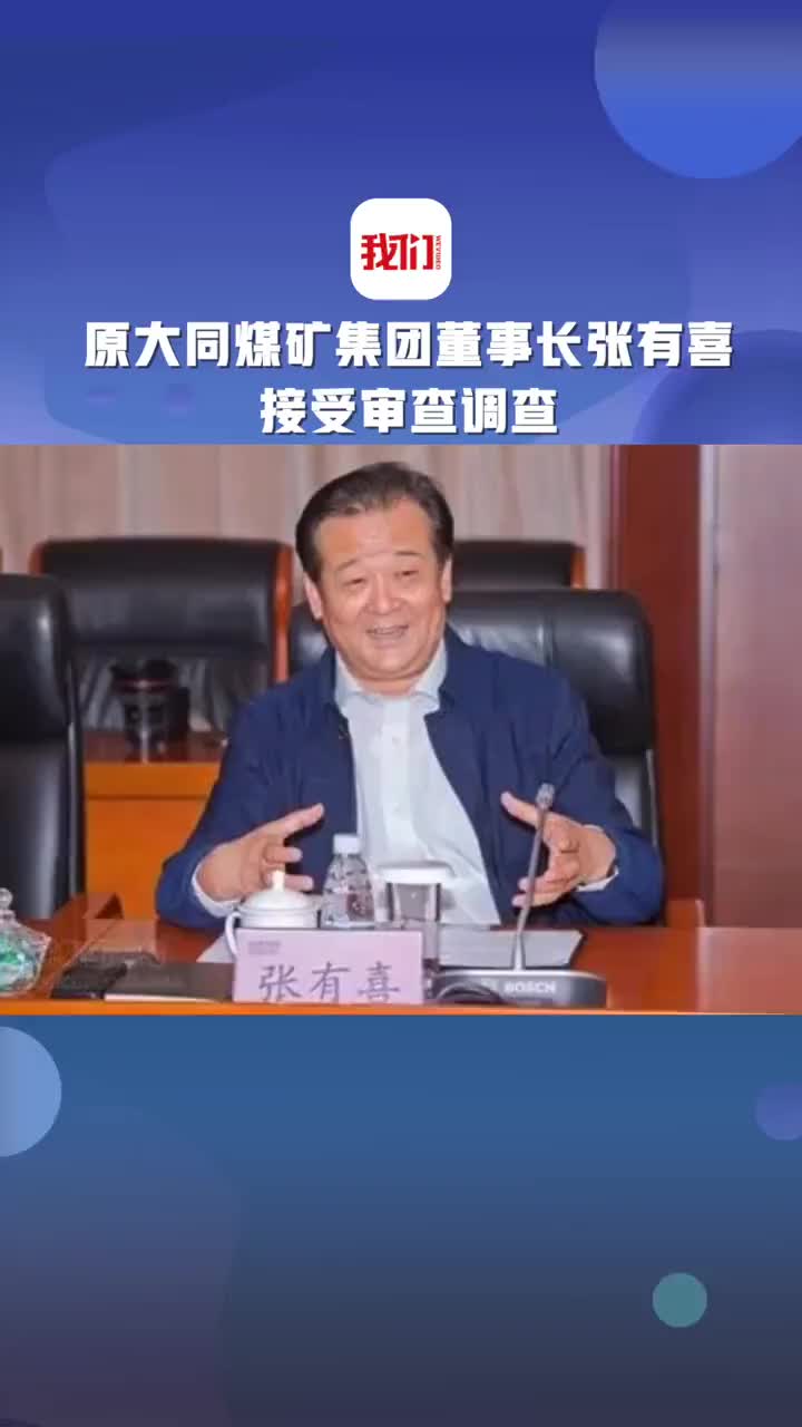 原大同煤矿集团董事长接受审查调查