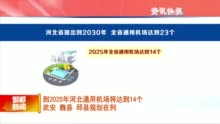 到2025年河北通用机场将达到14个 武安 魏县 邱县规划在列