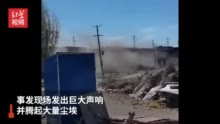 天津蓟州停放列车溜车与货运火车相撞出轨 目击者：撞车后有车厢翻下十余米高铁路桥