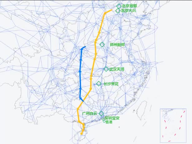 纵贯南北京广大通道全面建成