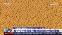 油菜、花生、特色油料产量均明显增加 食用植物油自给率稳步提高