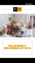 湖南520婚姻登记人数下降74%