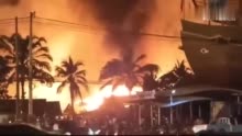 泰国知名旅游景点发生严重火灾！现场视频