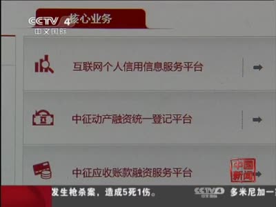 《中国新闻》上海市民可登陆央行征信中心查询