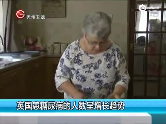 英国患糖尿病的人数呈增长趋势