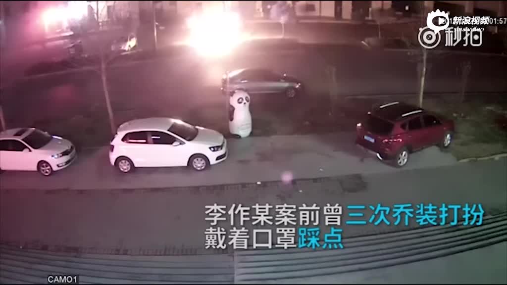 监控：郑州女子烧朋友汽车 因请客没叫她