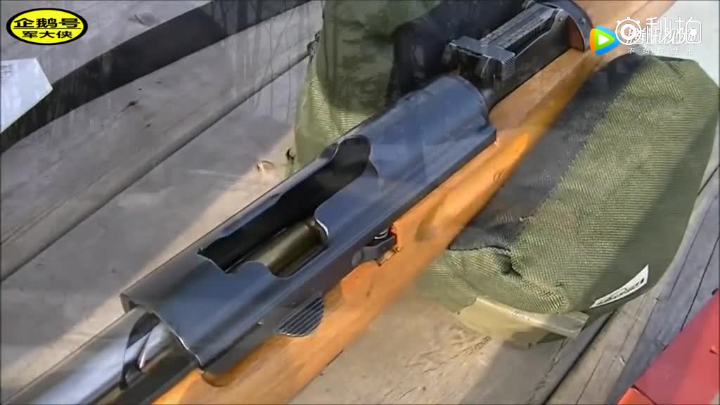 听一听直拉式步枪独有的拉栓上膛声音瑞士k31栓动步枪