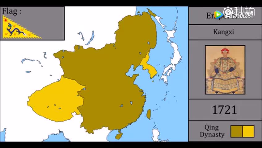 清朝疆域變遷圖:從1616年到1912年